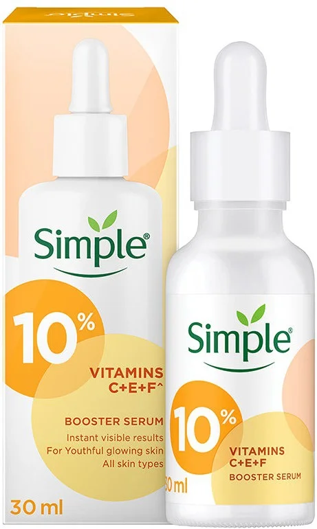 Tinh chất Simple Booster Serum 10% Vitamins C + E + F