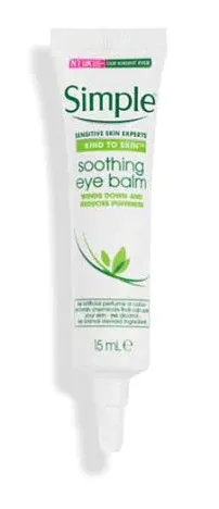 Simple Kind To Eyes Balm – Augencreme Mit Pro-Vitamin B5 & Vitamin E Für Frische, Entspannte Augen, 20 Ml