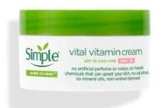 Kem Simple Kind To Skin Vital Vitamin Cream Day SPF 15
