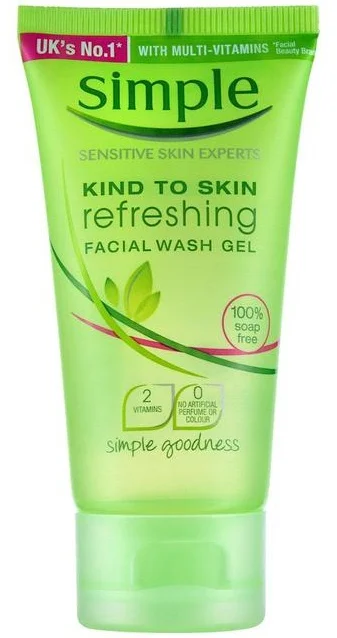 Simple Refreshing Facial Gel Wash