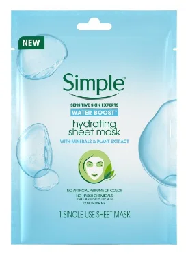 Mặt nạ Simple Rick Moisture Sheet Mask