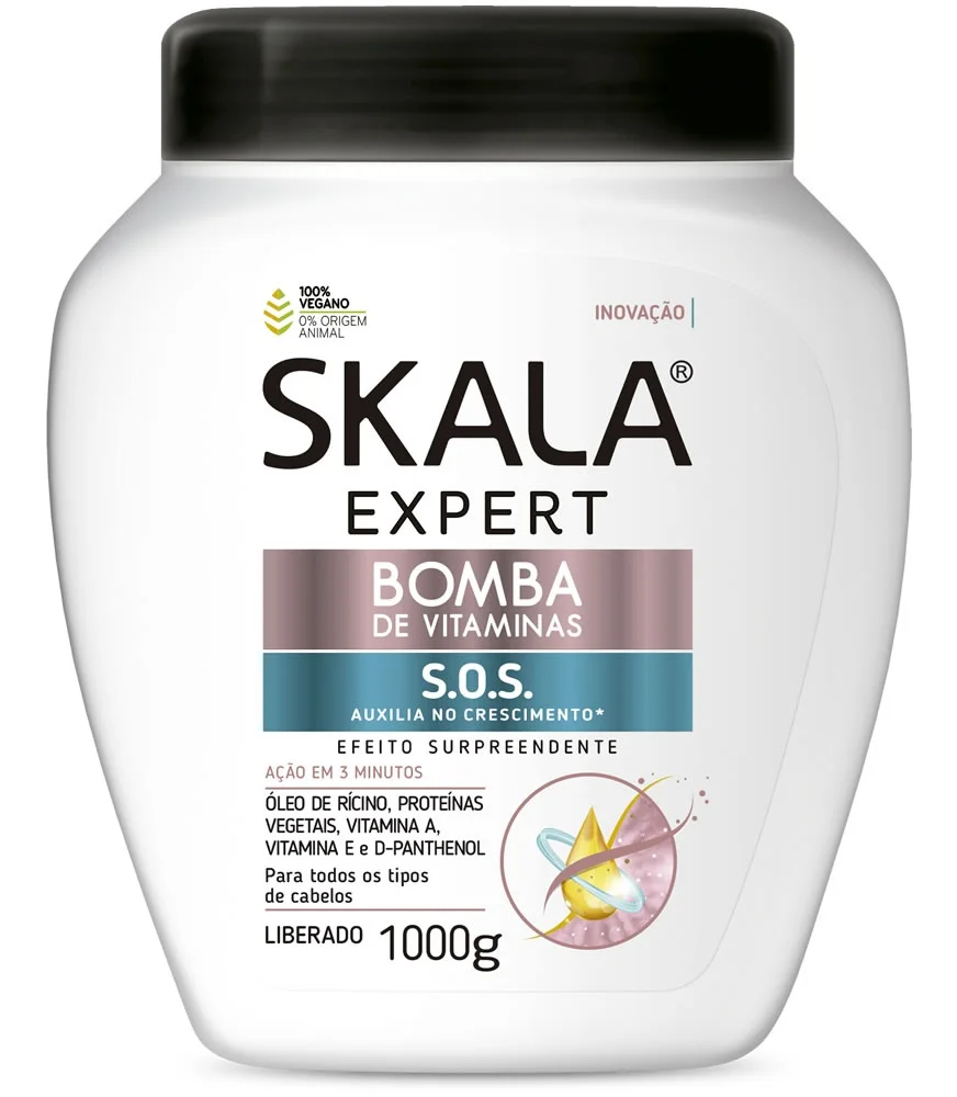 Skala Creme De Tratamento Bomba De Vitaminas