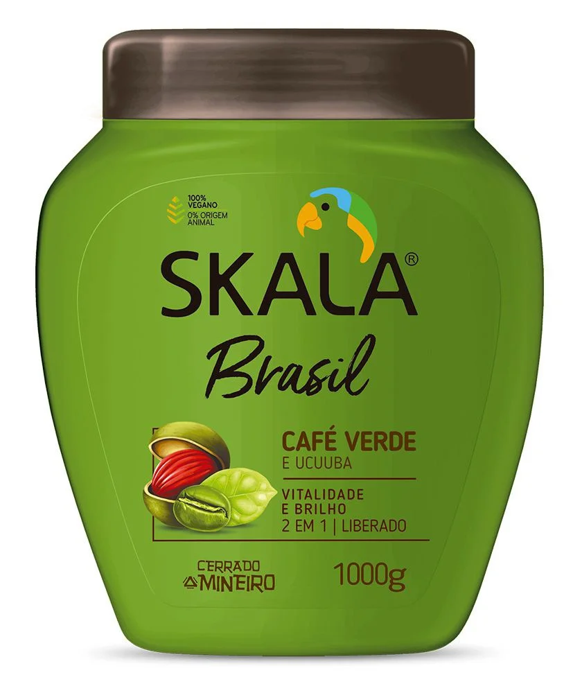 Skala Creme De Tratamento Café Verde E Ucuuba