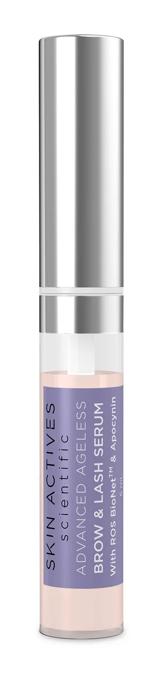 Skin Actives Scientific Brow And Lash Serum With Ros Bionet And Apocynin