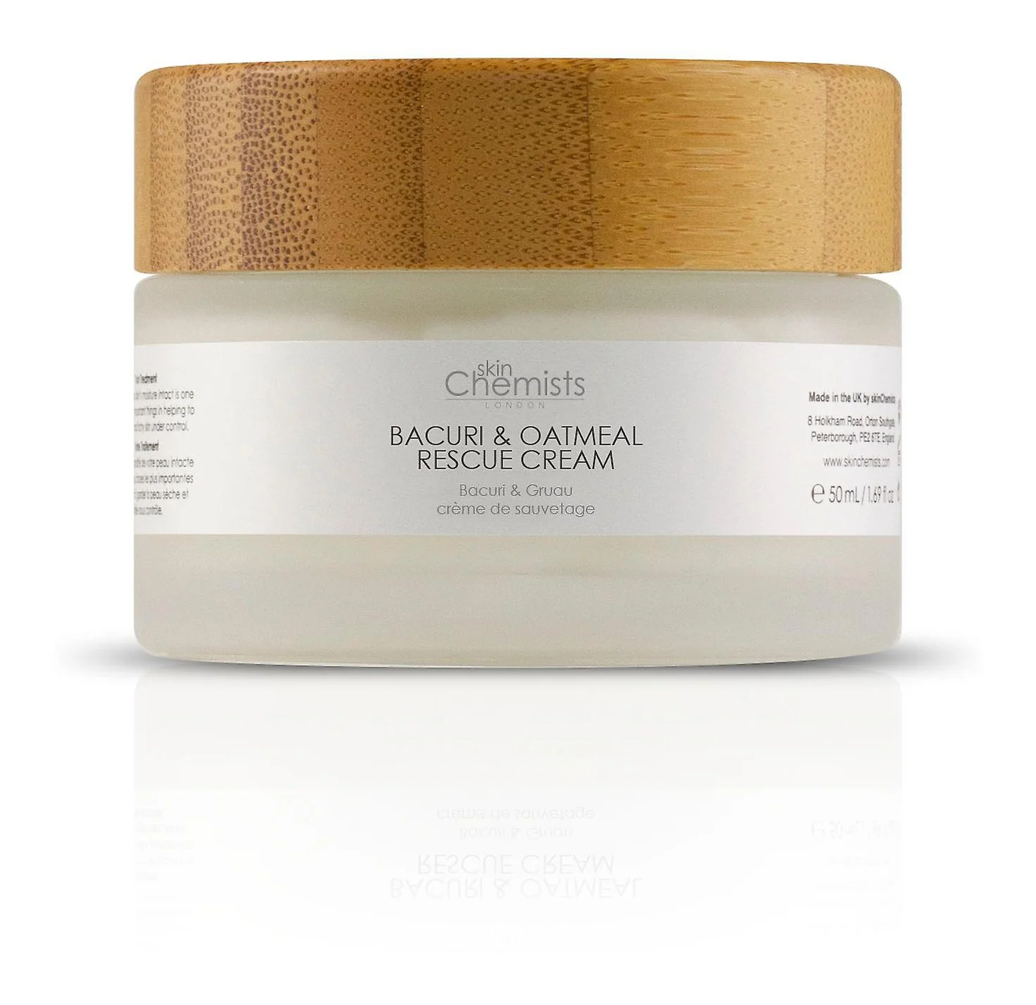 Skin Chemists Face Cream Bacuri & Oatmeal Rescue Cream