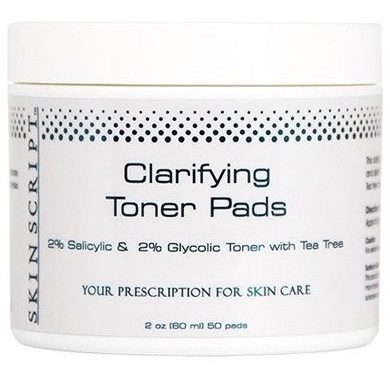 Skin Script Pads Skin Script Clarifying Toner Pads