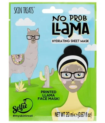 Skin Treats No prob Llama sheet mask
