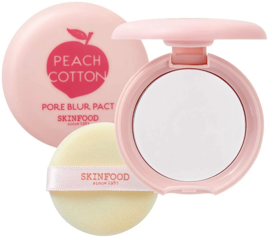 SKINFOOD Peach Cotton Pore Blur Pact