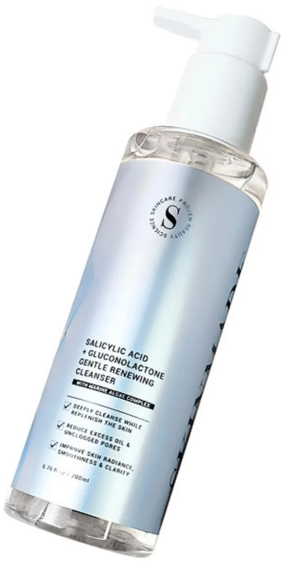 SKINMADE Salicylic Acid + Gluconolactone Gentle Renewing Cleanser