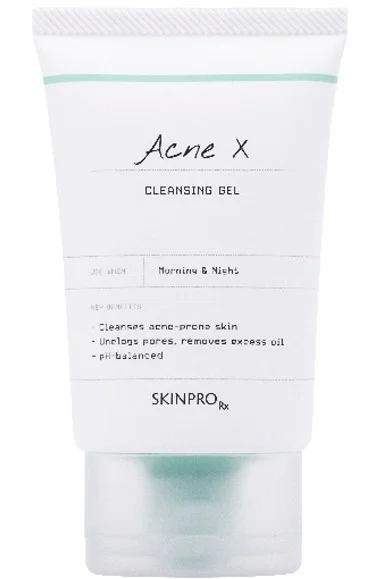 Gel rửa mặt SKINPRO RX Acne X Cleansing Gel