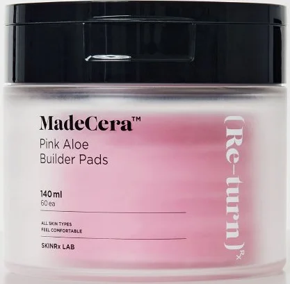 SkinRx Lab Madecera Cream Pink Aloe Builder Pads