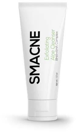 Smacne Aloe Vera Exfoliating Cleanser