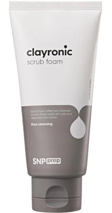 Tẩy da chết SNP Prep Clayronic Scrub Foam