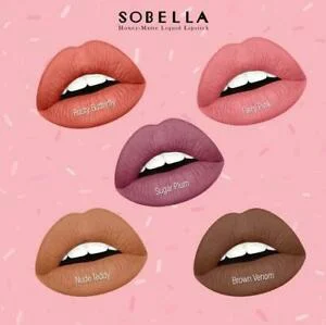 Son thỏi Sobella Cosmetics Honey Matte Liquid Lipstick