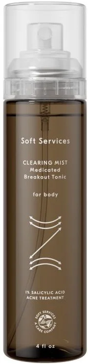 Xịt thơm Soft Services Clearing Mist Medicated Breakout Tonic