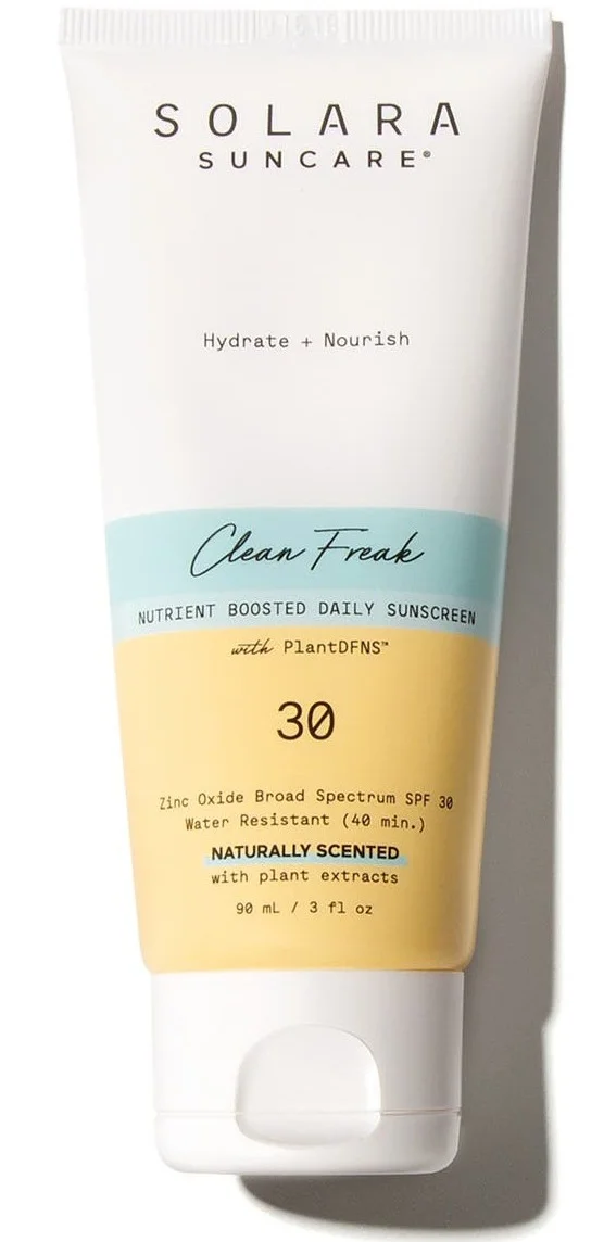 Solara Suncare Clean Freak Nutrient Boosted Daily Sunscreen