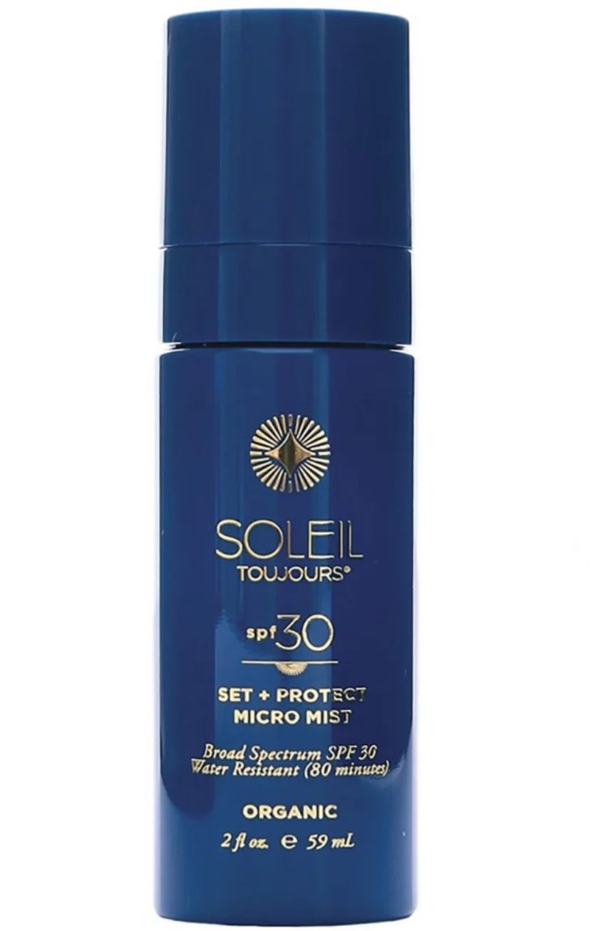 Soleil Toujours Organic Set + Protect Micro Mist Spf 30