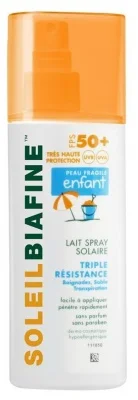 SoleilBiafine Sun Spray Milk Spf 50+ Child