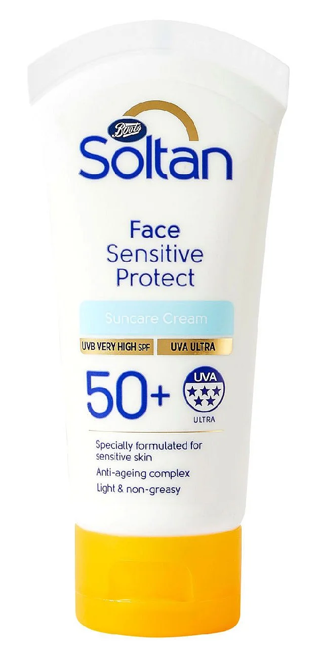 Soltan Sensitive Face Screen SPF50+