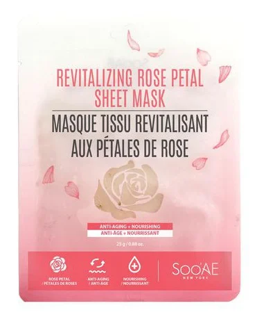 SOO'AE Revitalizing Rose Petal Sheet Mask