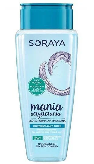 Soraya Cleansing Mania Refreshing Tonic For Normal And Mixed Skin
