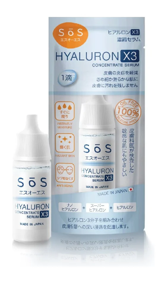 Tinh chất SoS Sōs Hyaluron X3 Concentrate Serum