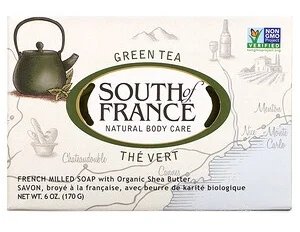Xà phòng South of France Green Tea, French Milled Bar Soap With Organic Shea Butter