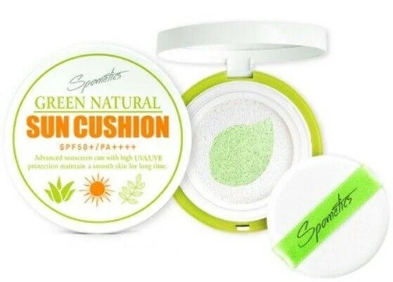 Spometics Green Natural Sun Cushion