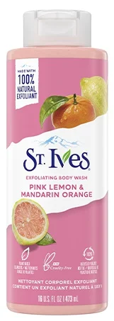 St Ives Exfoliating Body Wash Pink Lemon & Mandarin Orange