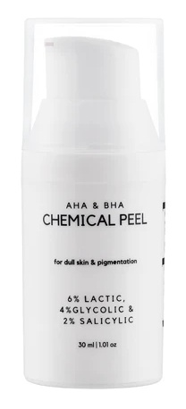 Thành phần Peel da hóa học Standard Beauty AHA & BHA Chemical ...