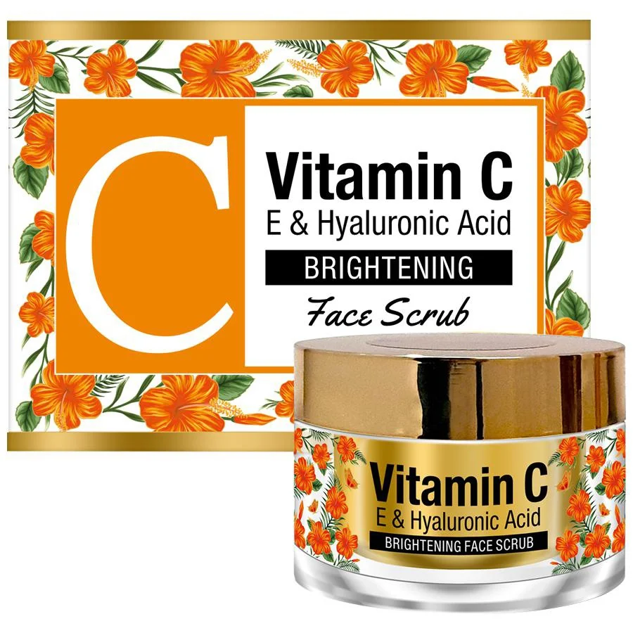 StBotanica Vitamin C, E Hyaluronic Face Scrub
