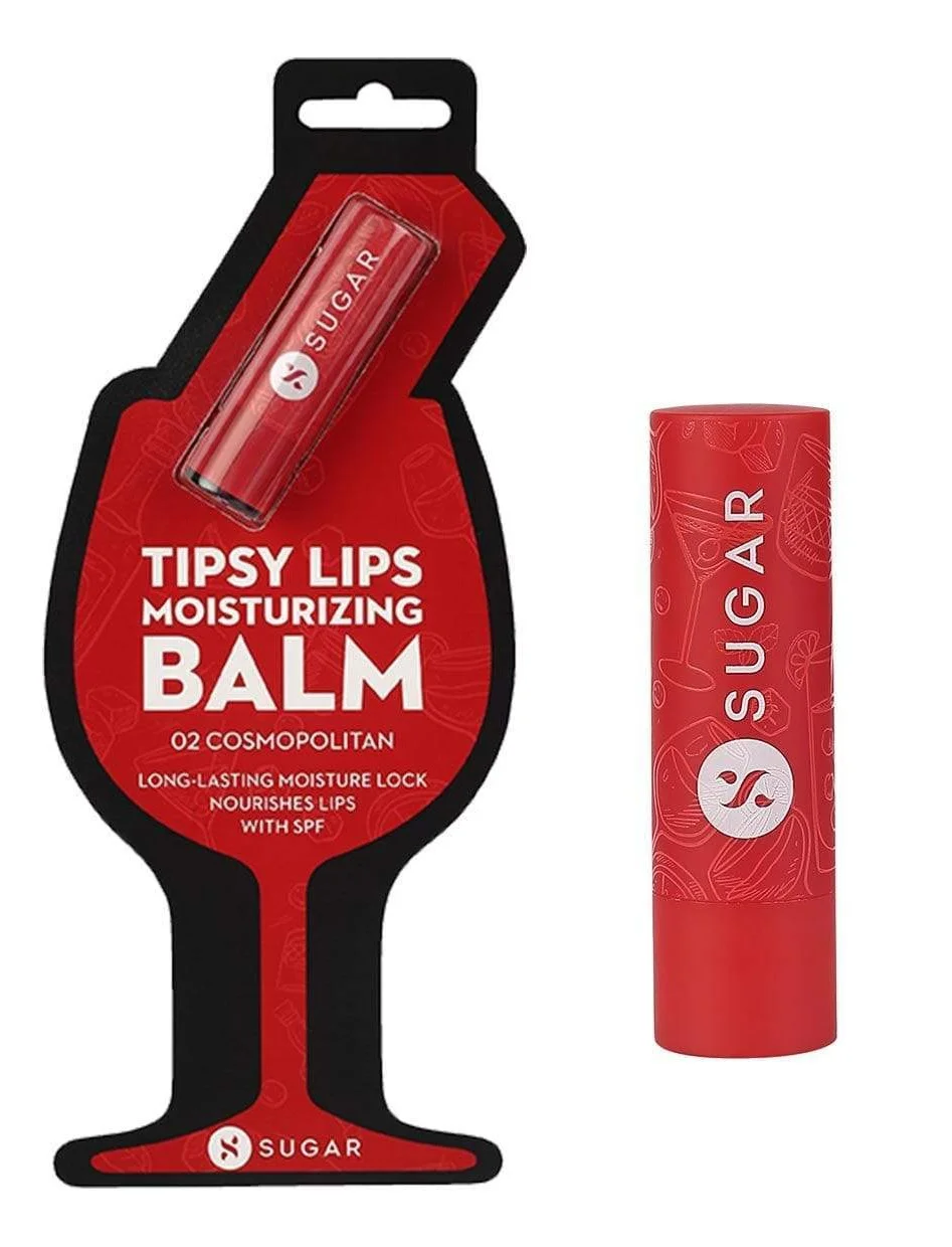 Dưỡng ẩm Sugar Cosmetics Tipsy Lips Moisturizing Balm