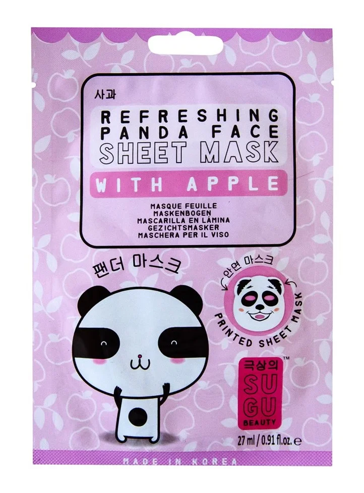 SUGU Printed Panda Sheet Mask