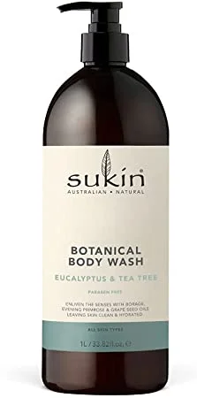 Sữa tắm Sukin Botanical Body Wash With Eucalyptus & Tea Tree Oil