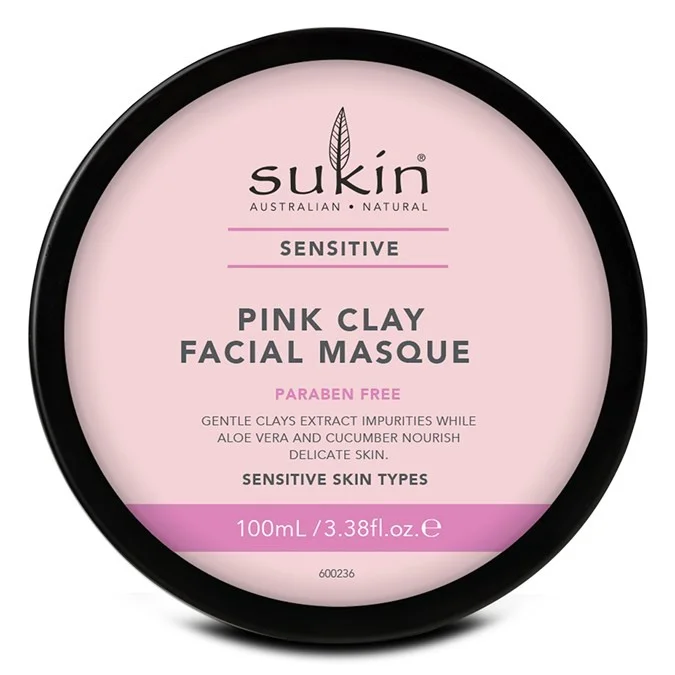 Sukin Sensitive Pink Clay Facial Masque
