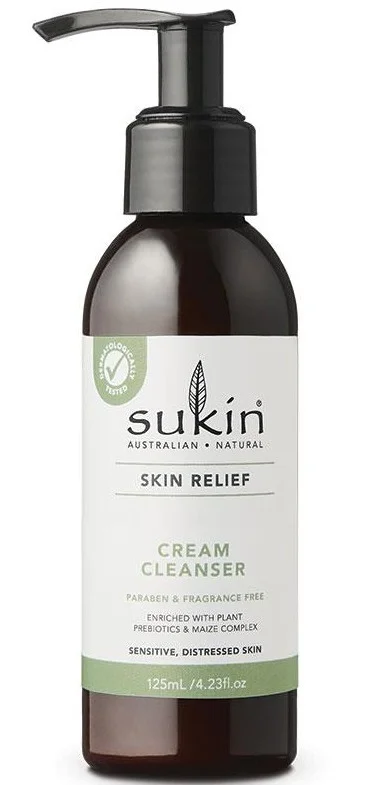 Sữa rửa mặt Sukin Skin Relief Cream Cleanser