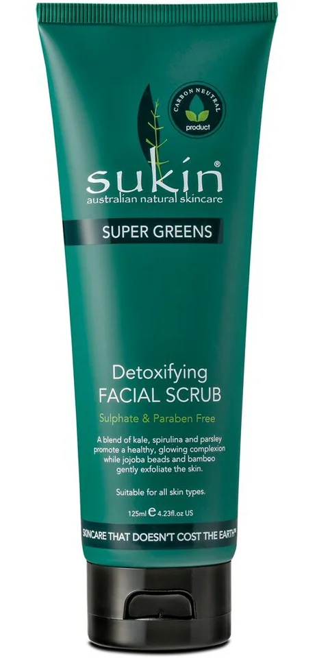 Sukin Super Greens Detoxifying Facial Scrub