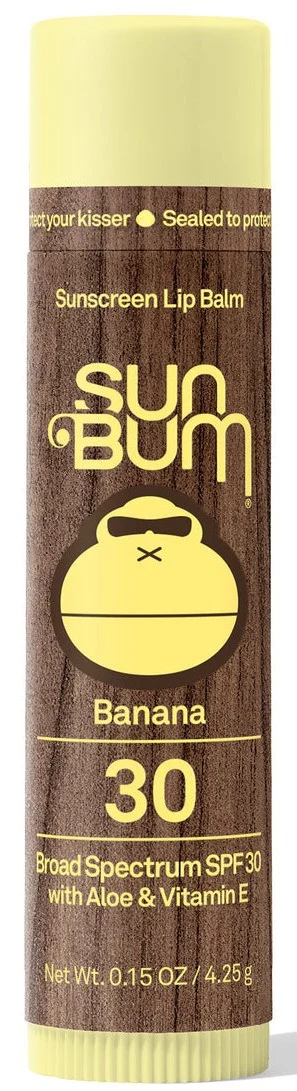 Sun Bum Original SPF 30 Sunscreen Lip Balm - Banana