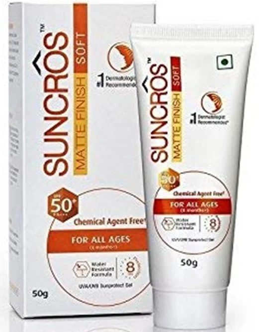 Sữa dưỡng Sun Pharmaceutical India Ltd Suncros Matte Finish Soft Lotion
