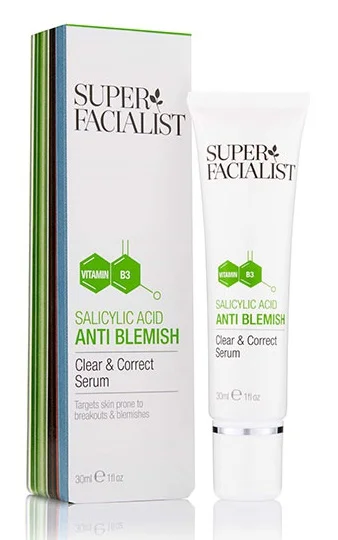 Super Facialist Salicylic Acid Anti Blemish Clear & Correct Serum