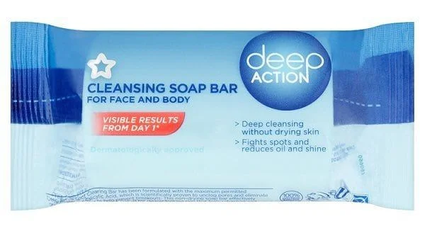 Xà phòng Superdrug Deep Action Cleansing Soap Bar