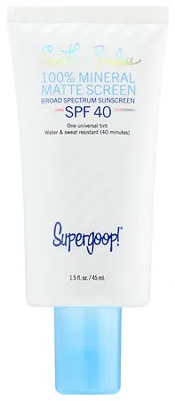 Supergoop! Smooth And Poreless 100% Mineral Matte Screen