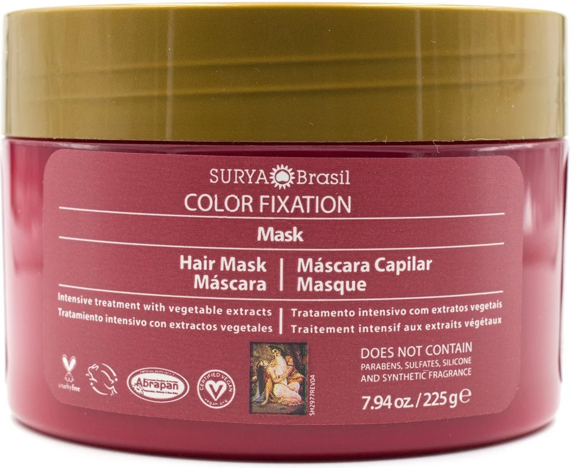 Mặt nạ ủ tóc Surya brasil Colour Fixation - Restorative Hair Mask