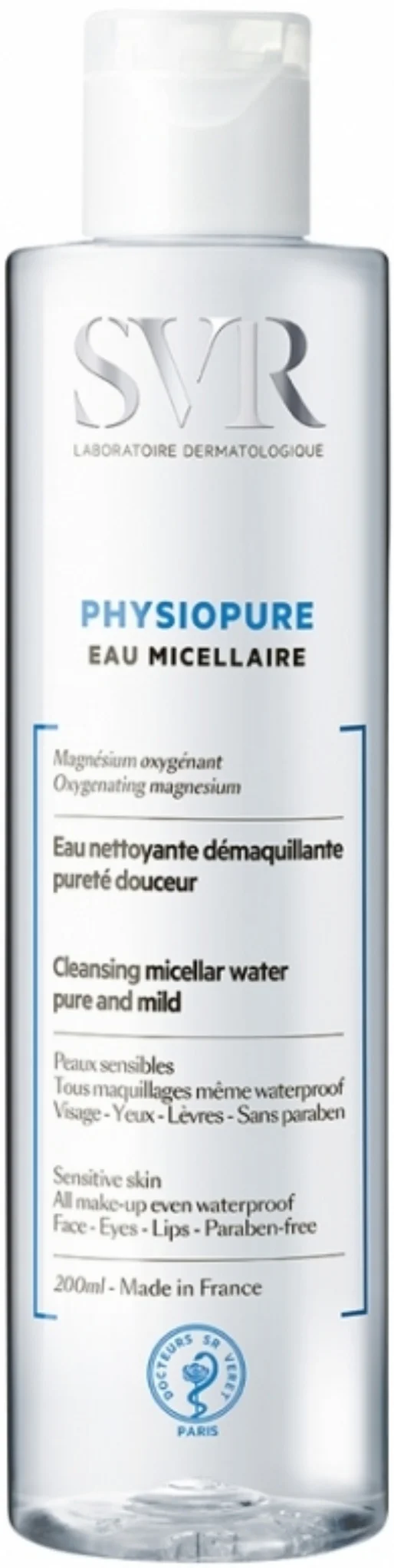 Sữa rửa mặt SVR laboratoire dermatologique Physiopure Water Micellar Water Cleanser Cleansing Purity Smooth