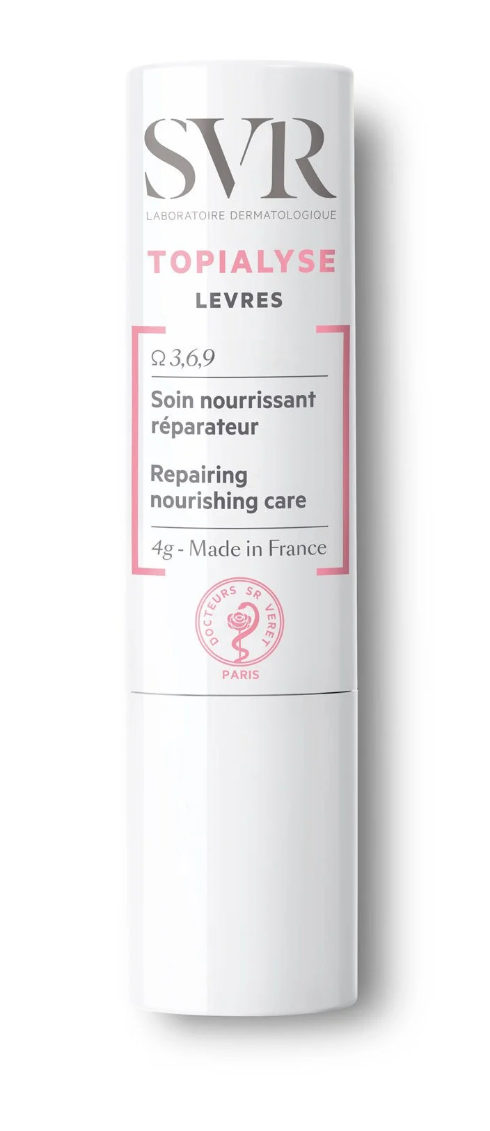 SVR laboratoire dermatologique Topialyse Stick Lèvres
