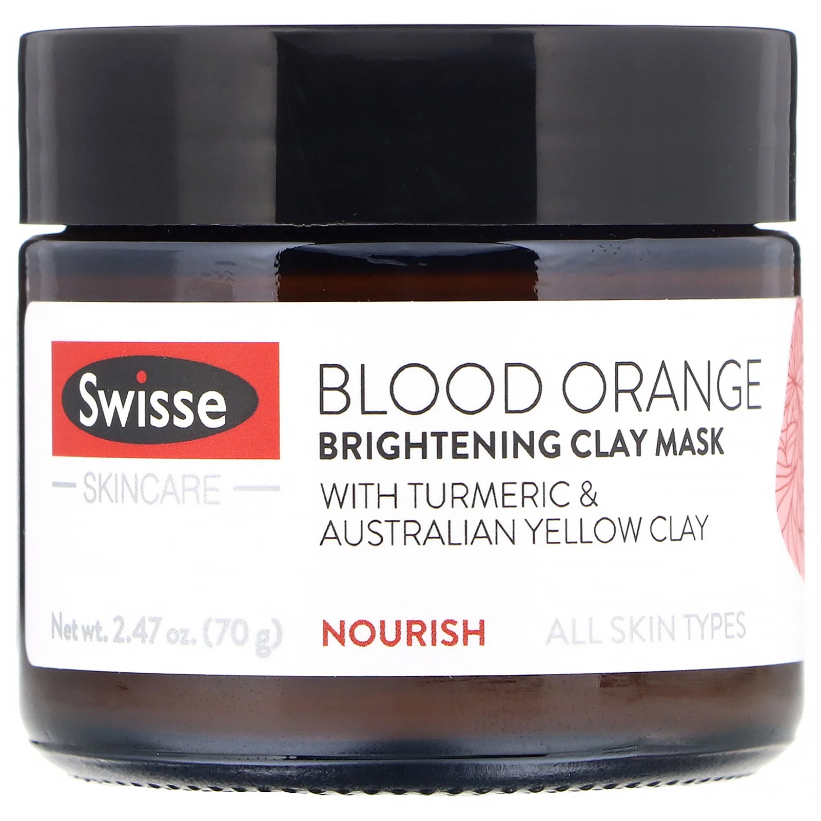 Swisse Skincare Blood Orange Brightening Clay Mask
