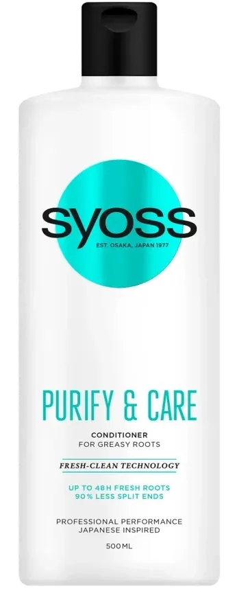 Dầu xả Syoss Purify & Care Conditioner