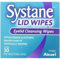 Khăn ướt tẩy trang Systane Lid Wipes - Eyelid Cleansing Wipes