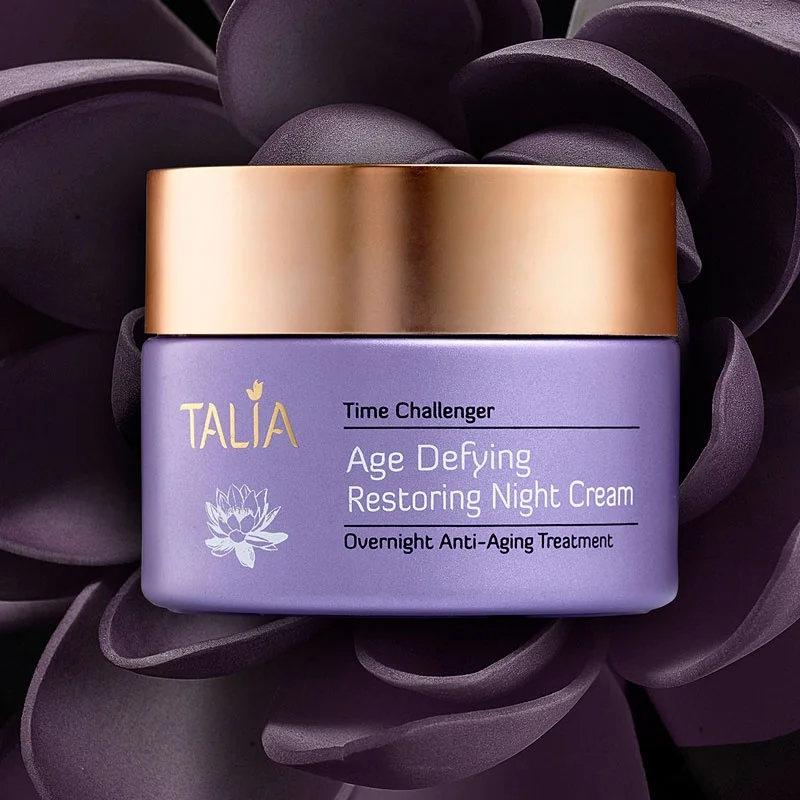Kem dưỡng ban đêm Talia TIME CHALLENGER Age Defying Restoring Night Cream Ultra-Nourishing Anti-Aging Treatment