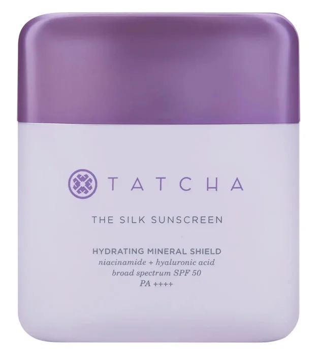 Kem chống nắng Tatcha The Silk Sunscreen Mineral Broad Spectrum SPF 50 Pa++++ With Hyaluronic Acid And Niacinamide